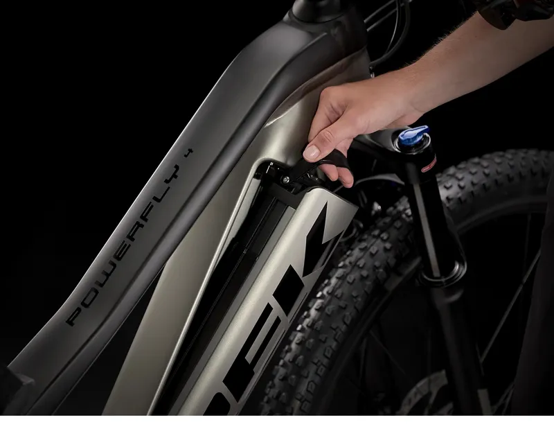 Trek Powerfly FS 4 500w Electric Mountain Bike in Silver-7